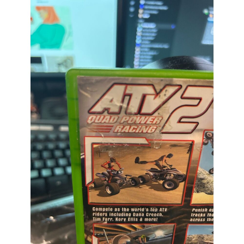 Atv 2 Quad Power Racing Xbox Original CIB - Picture 2 of 5